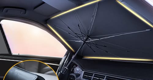 Parasol para Auto: ¡Fácil de Usar y Compacto!