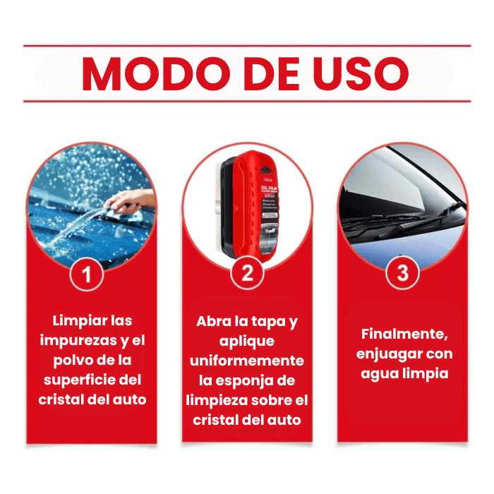 Esponja Anti-Empañante - La solución para vidrios claros y sin manchas