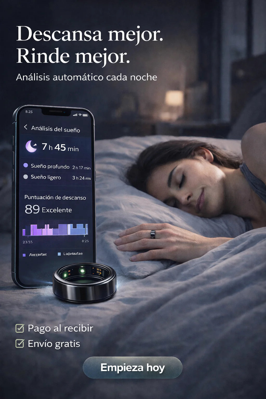 Anillo inteligente para salud