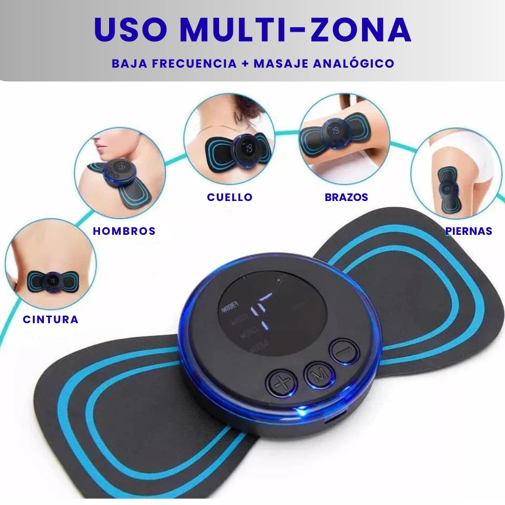 Mini Masajeador de Pulso 2x1 – Relaja tus músculos en minutos ⏳