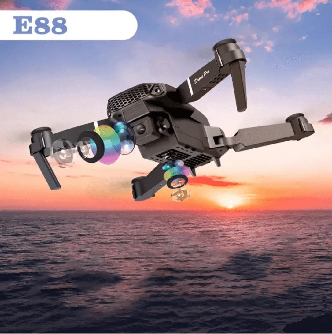 Sky Drone E88 - Captura el cielo, domina la vista