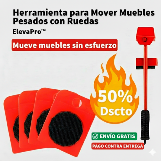 ElevaPro™ ¡Levanta Muebles Pesados Sin Esfuerzo!