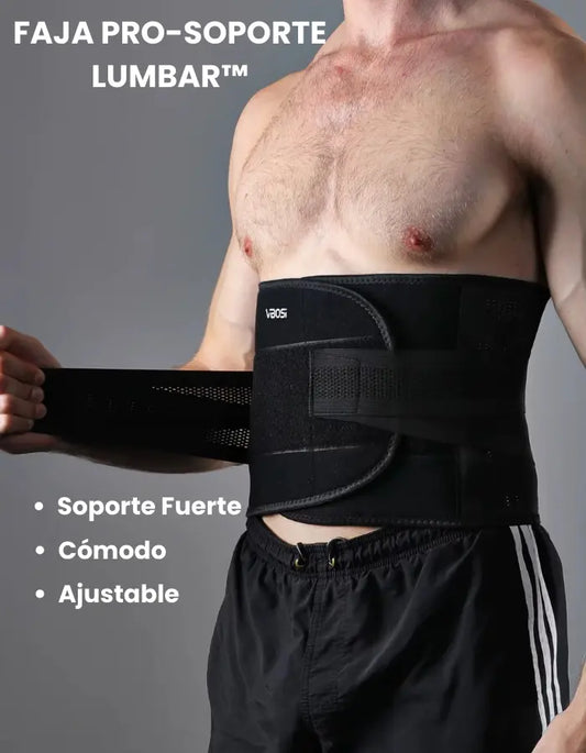 🧲Faja Pro-Soporte Lumbar™: Tu Escudo Diario contra el Esfuerzo
