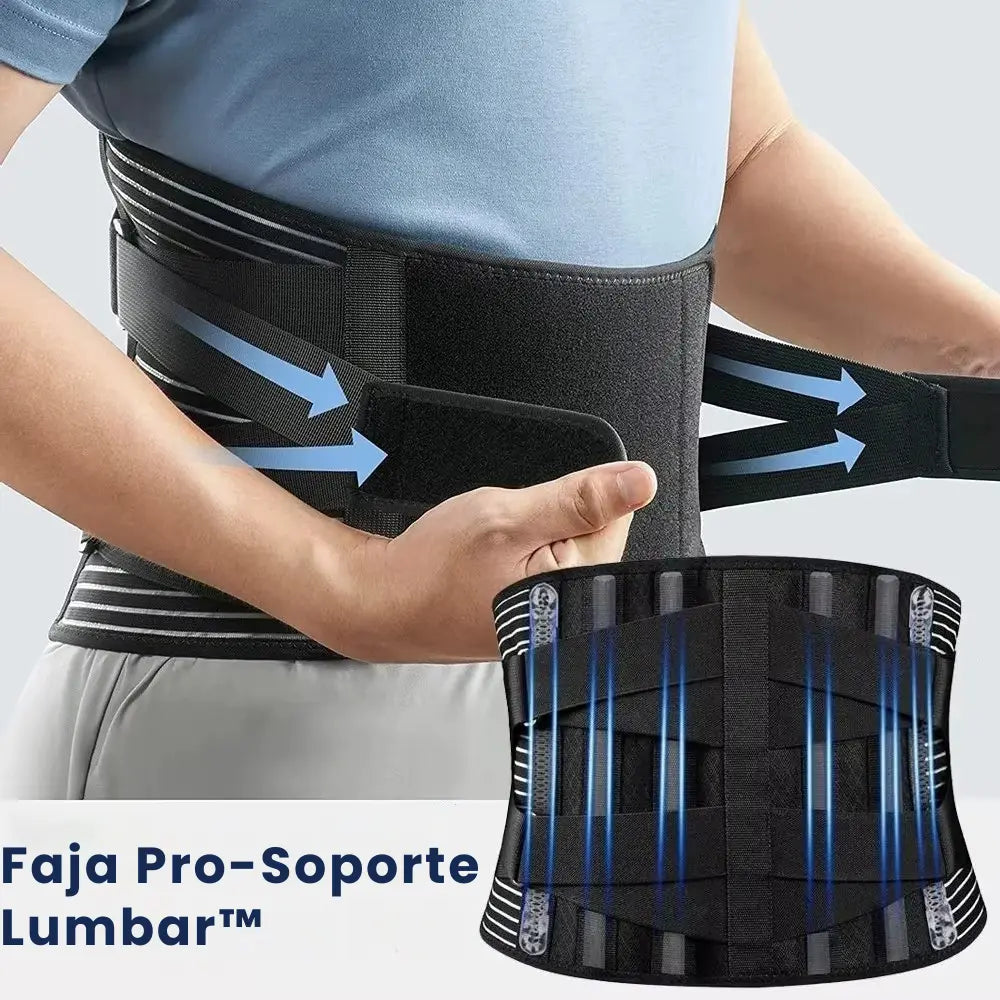🧲Faja Pro-Soporte Lumbar™: Tu Escudo Diario contra el Esfuerzo