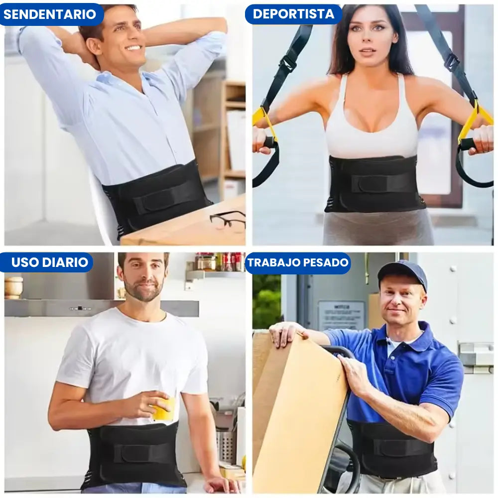 🧲Faja Pro-Soporte Lumbar™: Tu Escudo Diario contra el Esfuerzo