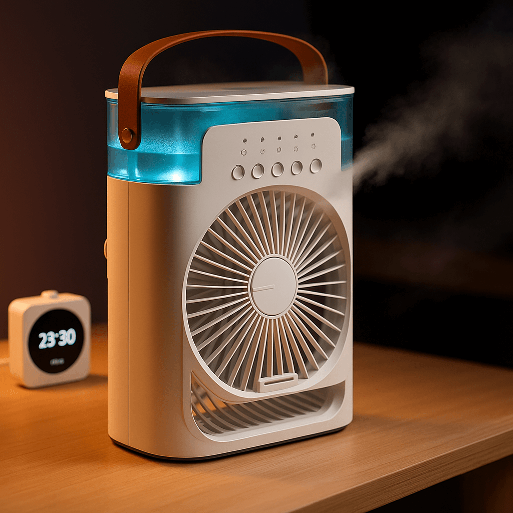 CoolSummer™ - Ventilador, Enfriador y Humidificador