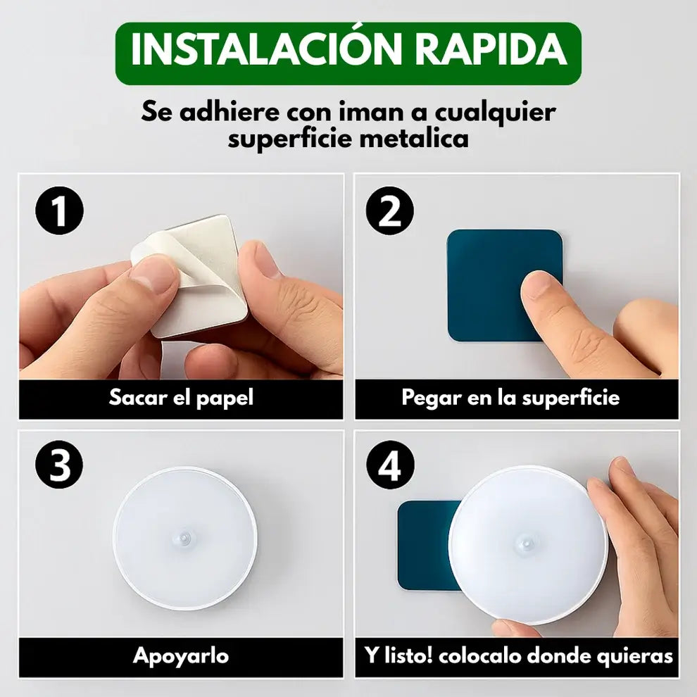 Lux Motion: Luz Inteligente con Sensor de Movimiento – ¡Ilumina tu vida con solo moverte!