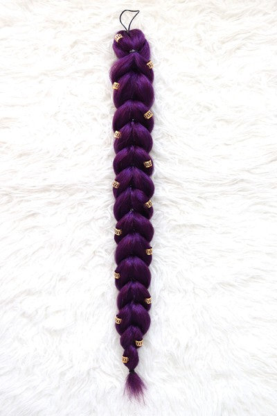 Trenzas Mágicas Rumi Purple 💜 - Look K-Pop El regalo que hace brillar su imaginación
