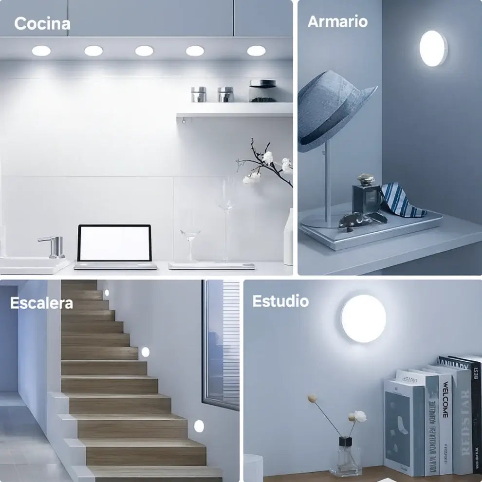 Lux Motion: Luz Inteligente con Sensor de Movimiento – ¡Ilumina tu vida con solo moverte!