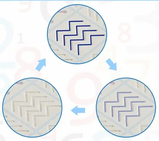 Set de 4 Cuadernos de Caligrafia montessori