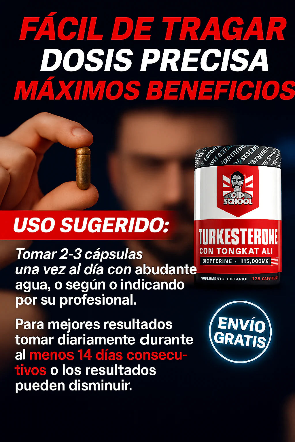 Turkesterone 💪🏼¡Duplica tu energía y rendimiento natural! 💪🏼