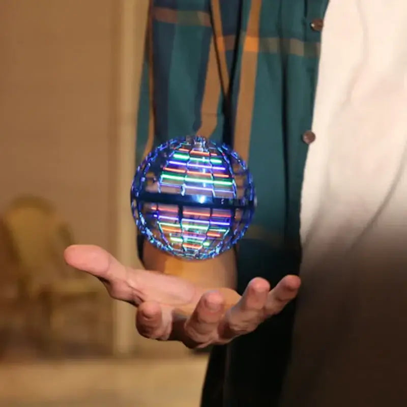 Esfera Flotante con Luces LED - Lánzala, Flota y regresa a ti!! Pura diversión