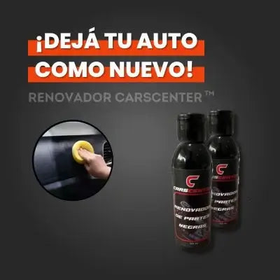 Restaurador Profesional para Partes Negras – Renueva y Protege el Plástico de tu Auto