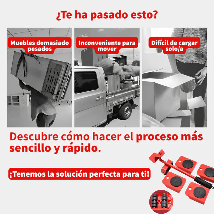 ElevaPro™ ¡Levanta Muebles Pesados Sin Esfuerzo!