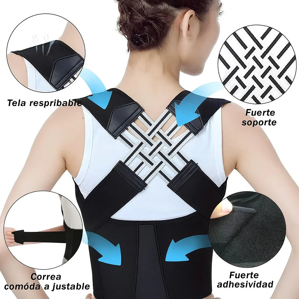 Corrector de Postura Unisex: Comodidad y Bienestar Todo el Día