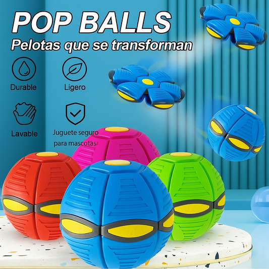 Pop Balls™: La Pelota que se Transforma al Lanzarla
