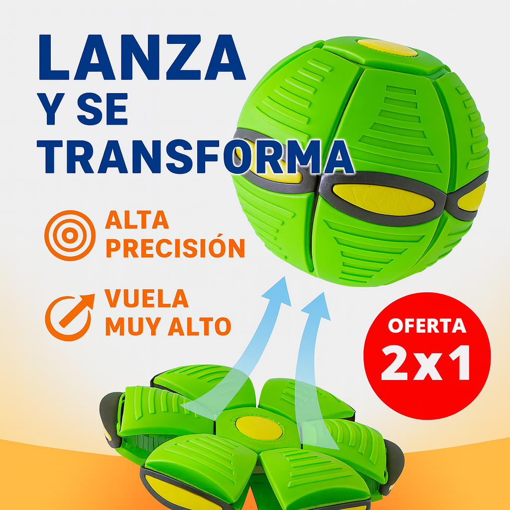Pop Balls™: La Pelota que se Transforma al Lanzarla