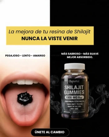 Shilajit Gummies, 60 Capsulas! – Energía Natural, Más Enfoque y Vitalidad Todos los Días!!