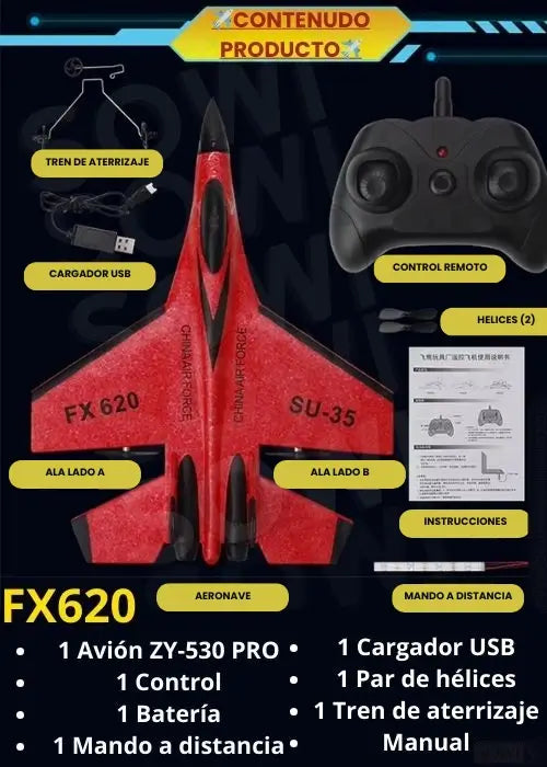 Avión A Control Remoto -  ¡Despierta al piloto que llevas dentro!