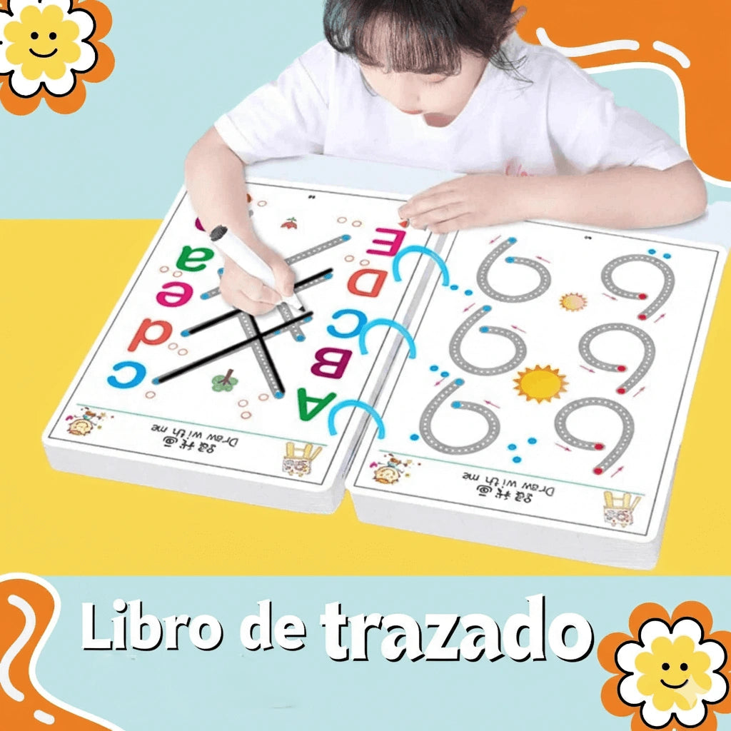 Cuaderno Mágico Montessori de Trazos