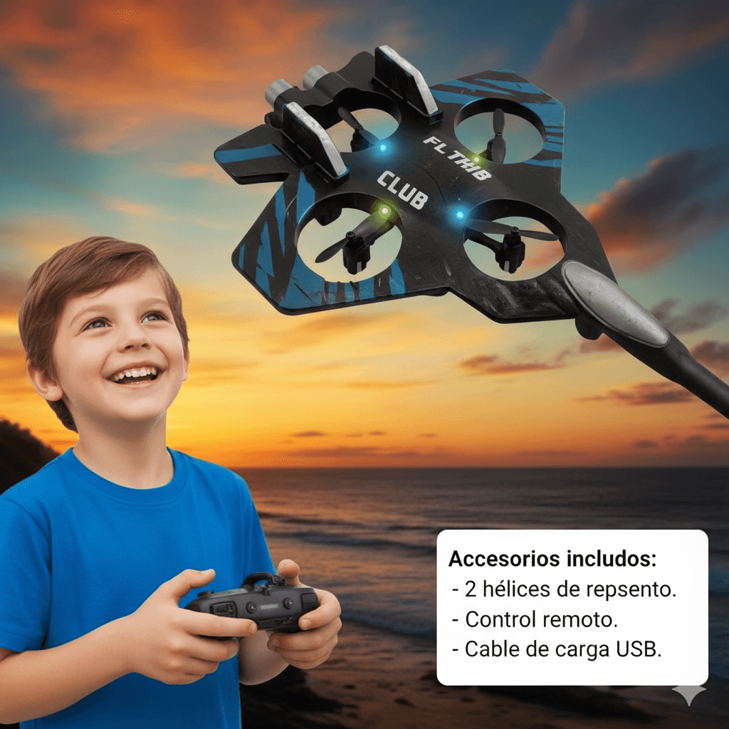 Drone Avión Planeador a Control Remoto