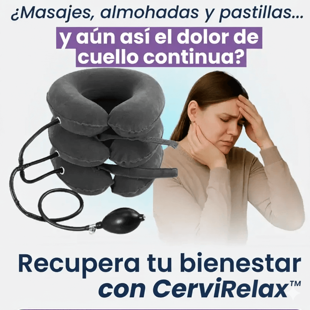 CerviRelax™ – Alivio Cervical Suave y Efectivo en Minutos