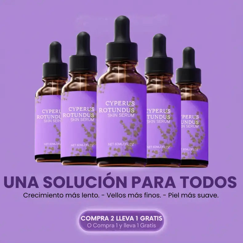 Aceite Cyperus Rotundus ayuda a disminuir los vellos 🤩