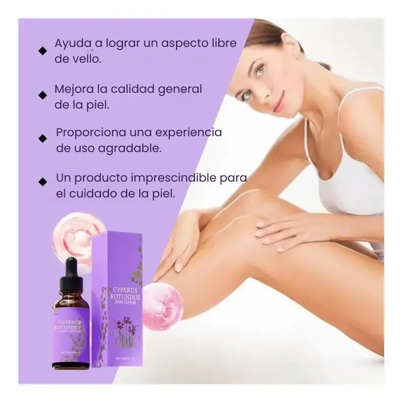 Aceite Cyperus Rotundus ayuda a disminuir los vellos 🤩