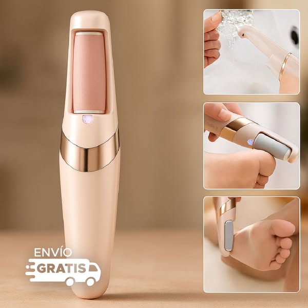 Lima Eléctrica Recargable ¡Adiós a los Talones Agrietados!