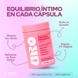 URO Probiótico Equilibra tu Flora y Recupera tu Bienestar Vaginal