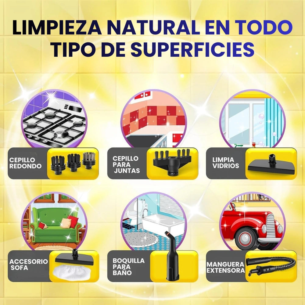 ✨VapoClean Pro – Limpieza profunda en minutos, solo con agua💦