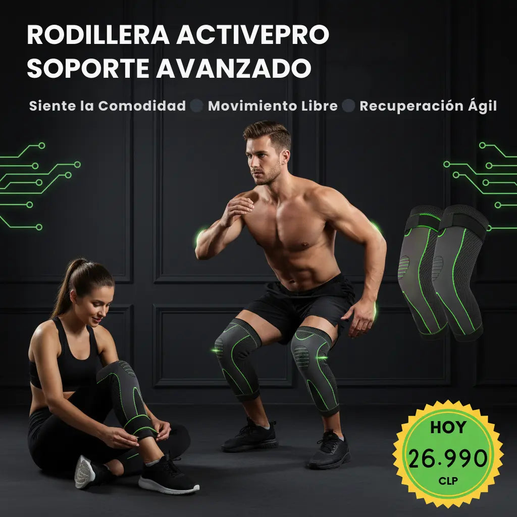 Rodilleras Rodillera ActivePro - Siente la Comodidad y el Soporte en Cada Movimiento