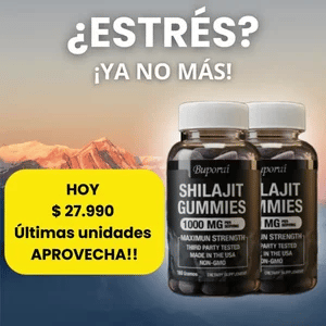 Shilajit Gummies, 60 Capsulas! – Energía Natural, Más Enfoque y Vitalidad Todos los Días!!