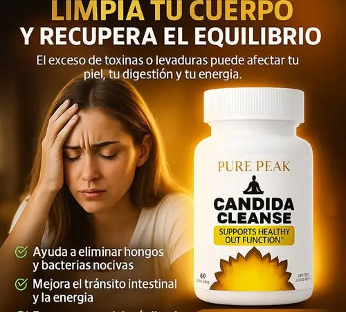 ✨Candida Cleanse ✨ – Apoyo Natural para el Equilibrio Digestivo y Bienestar Diario